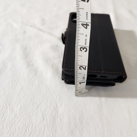 CaseMe Leather Folio Style Wallet Phone Case Zip Magnetic Close Card Slots - Picture 16 of 16